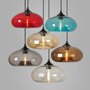 Axya Nordic Glass Chandelier: Modern Pendant Light for Home Decor