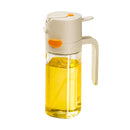 Axyaa Oil Can Spray Pour Glass Watering Can Oil Bottle Dual-purpose Kitchen Household