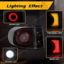 Axyaa Tail Lights for Toyota FJ Cruiser 2007-2020 Running Brake Reverse Turn Signal