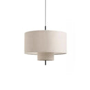 Axyaa Wabi Sabi Fabric Pendant Light for Living, Dining, Bedroom