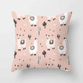 Axyaa Decorative Cushions Pillowcase - Soft Polyester Throw Pillow Cover for Sofa Décor