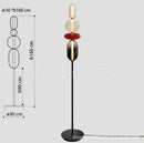 Axyaa Nordic Glass Chandelier Pendant Light - Creative Modern Art Style Home Restaurant Decor