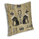 Axyaa Egyptian Cat Ankle Cross Sofa Cushion Cover - Home Decoration Trend