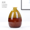 Axyaa Modern Ceramic Flower Vase Decoration for Home Green Plant Ornaments