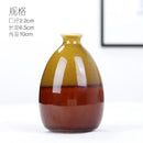 Axyaa Modern Ceramic Flower Vase Decoration for Home Green Plant Ornaments