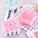Axyaa Square Ice Cream Mold Tray for Homemade Treats & Fun Ice Sticks