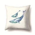 Axyaa Animal Print Polyester Throw Pillow Cover 45x45CM