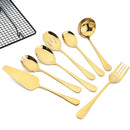 Axyaa Stainless Steel Cutlery Set - 7 Piece Kitchen Tableware Collection