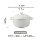 Axyaa Ceramic Double Ear Bowl for Oven Safe Cooking & Baking
