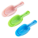 Axyaa Plastic Ice Shovel Set For Baking & Kitchen - 3 Piece Candy Colors