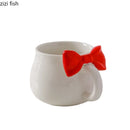 Axya Cute Cartoon Ceramic Mug for Coffee and Tea - High-Quality Beverage Cup