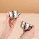 Axyaa Capybara Mini Stainless Steel Cup with Handle