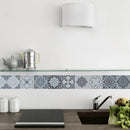 Axyaa Waterproof Self-Adhesive Tile Border for Bathroom Kitchen Living Room Décor