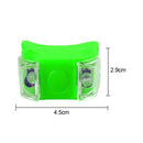 Axyaa Silicone Bike Light Set: Waterproof LED Front & Tail Lantern - Bright Flashlight