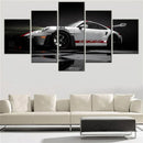 Axyaa Dark Aesthetic Cars Canvas Wall Art 5-Piece Set for Home Decor