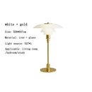Axyaa Glass Desk Lamp: Modern Danish Design, Ideal for Living Room, Study, or Hotel