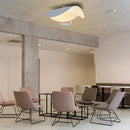 Axyaa Flying Shuttle Hat LED Ceiling Light: Nordic Minimalist Chandelier for Home and Hospitality