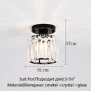 Axyaa Glass LED Ceiling Light for Home Decoration