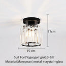 Axyaa Glass LED Ceiling Light for Home Decor & Indoor Lighting