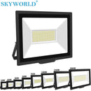 Axyaa LED Flood Light 110V 220V IP66 Outdoor Lighting for Street Garden Wall