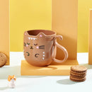 Axyaa Creative Cat Mouthwash Cup for Children - Drop Resistant Plastic Water Cup
