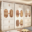Axyaa Foldable Wardrobe,Cabinet with Magnetic Doors,Multi-Layer Organizer