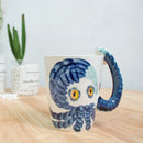 Axyaa Dinosaur Ceramic Coffee Cup - 3D Animal Shape - Office Home Decor & Gift