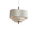 Axyaa Japan Cloth Pendant Lights Chandelier, LED E27 for Home Decor, Restaurant, Kitchen