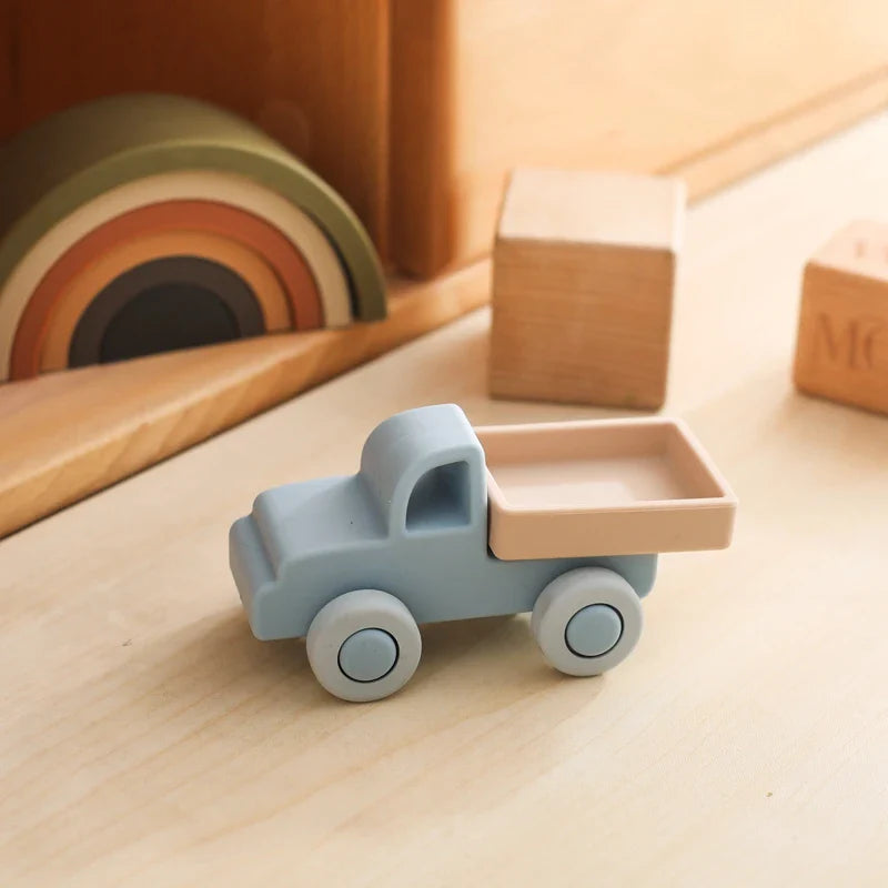 Axya Silicone Baby Blocks Car Toy for Educational Development