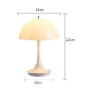 Axyaa Mushroom Table Lamp USB Rechargeable LED Night Light for Bedroom and Dining Rooms