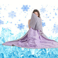 Axyaa Cooling Blanket: Soft Breathable Comforter for Hot Sleepers year-round use