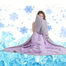 Axyaa Cooling Blanket: Soft Breathable Comforter for Hot Sleepers year-round use