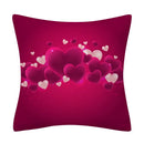 Axyaa Heart Print Cushion Covers Set - 45*45cm