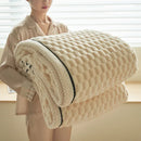 Axyaa Microfiber Plush Blanket: Soft, Lightweight, Multifunctional for Travel, Sofa, Bed