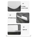 Axyaa Wall Mounted Shelf Foldable Storage Rack, Space Saving WiFi Router Holder