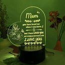 Axyaa Love Heart 3D Night-light - Perfect Gift for Sisters and Lovers