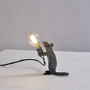 Axyaa Nordic Mouse Lamp LED Night Light for Home Room Decor
