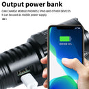 Axya XHP99 Waterproof Rechargeable Tactical Flashlight for Camping, Hiking & Emergencies
