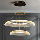 Axyaa Acrylic Light Guide Plate Pendant Lamp for Modern Light Luxury Living Room