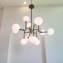 Axyaa Nordic Chandeliers Dining Room Pendant Lights Ceiling Hanging Lamps