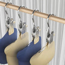 Axyaa Stainless Steel Clothespins Laundry Clothes Pegs Hanging Clips Organizer Hanger