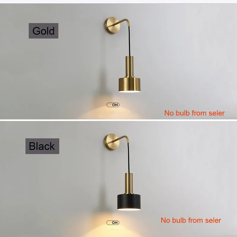 Nordic Wall Lamp Bedroom Bedside Sconce Axyaa Lighting