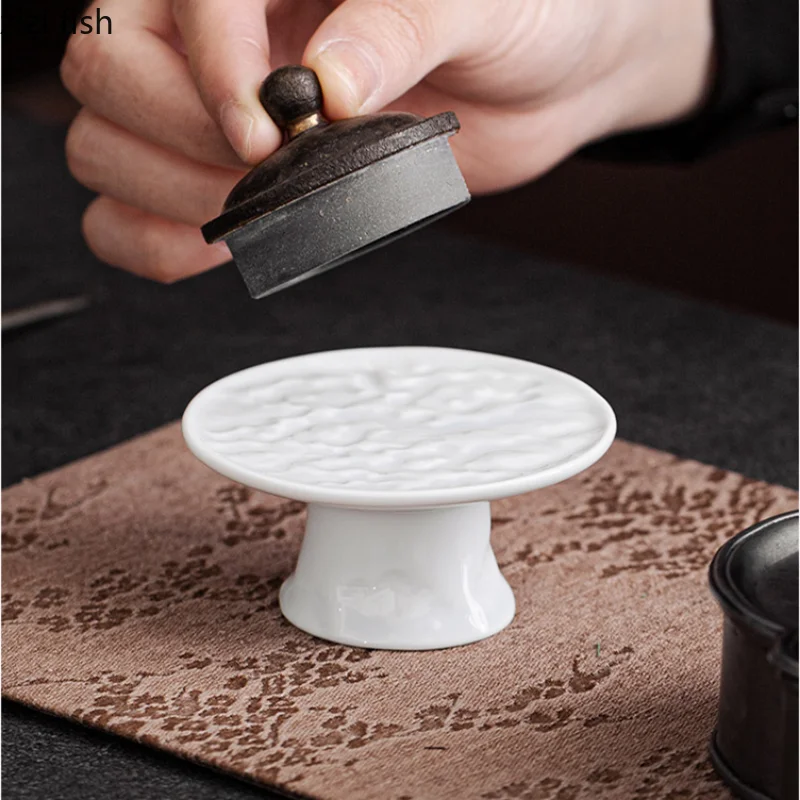 Axya Ceramic Tea Tray Cup Holder Stand Display Refreshment Plate
