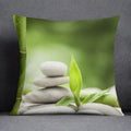 Axyaa Bamboo Forest Pillow Cover Series for Home Office Bedroom Sofa Car