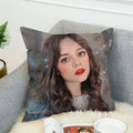 Jenna Ortega Body Pillow Cover 40x40 - Axyaa Decorative Cushion Case