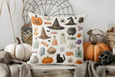 Axyaa Halloween Candy Land Castle Pillow Cover for Sofa, Bedroom, Car
