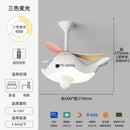 Axyaa Nordic Airplane & Fish Fan Pendant Light: Children's Bedroom Chandelier