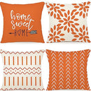Axyaa Soft Linen Cushion Cover 45x45cm Multi-color for Living Room Sofa