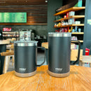 Axyaa Stainless Steel Coffee Mug with Handle & Lid, Insulated Water Cup