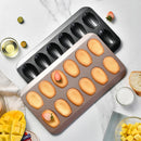 Axyaa Madeleine Mini Cake Pan Nonstick Baking Mold Tin Tray - Mini Biscuit Cookie Pans